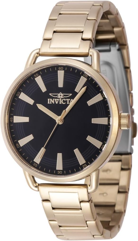 Thumbnail 4 de Invicta Wildflower Femme 38 mm – Montre quartz en acier inoxydable, cadran noir