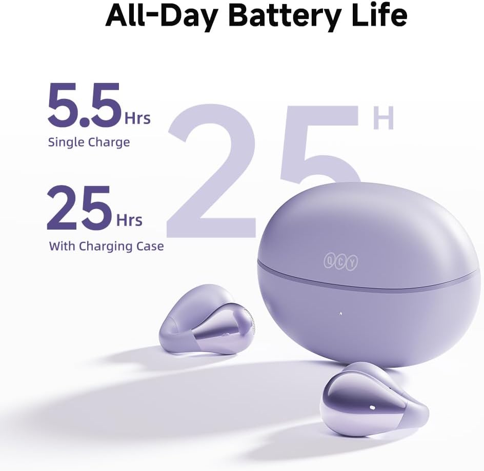 Thumbnail 6 de QCY Crossky C30 cuffie open-ear wireless Bluetooth 5.4 con chiamate ENC e doppia connessione