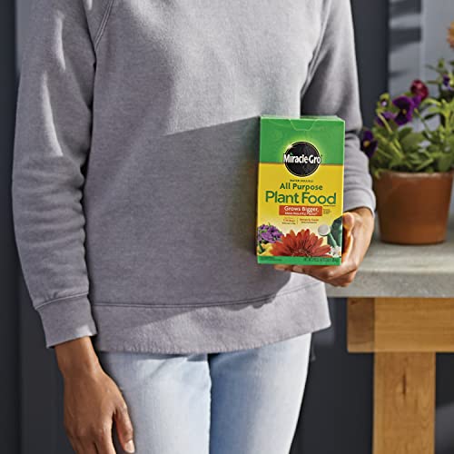Detalle de Miracle-Gro Water Soluble All Purpose Plant Food, 3 lb — Quick, Versatile Nutrition for Indoor and Outdoor Plants