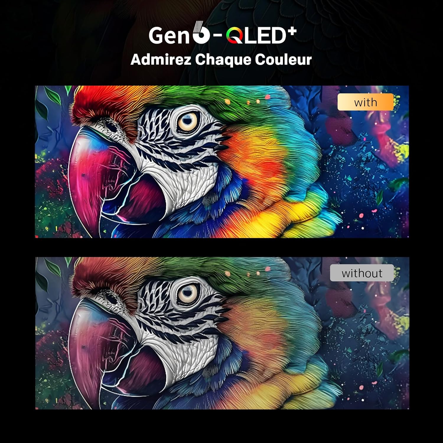 Thumbnail 2 de Metz 40 Pouces MQH7000Y – Smart TV FHD Google TV avec QLED+, HDR, Dolby Audio et EyeCare