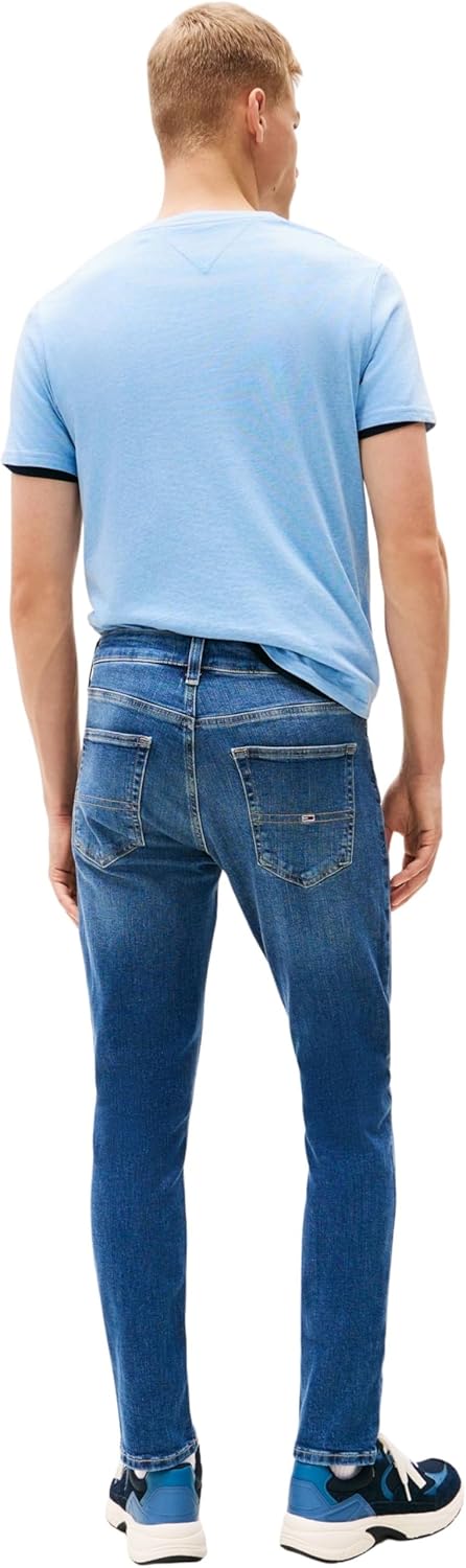 Detalle 2 de Tommy Jeans Men's Austin Slim Tapered Stretch Jeans