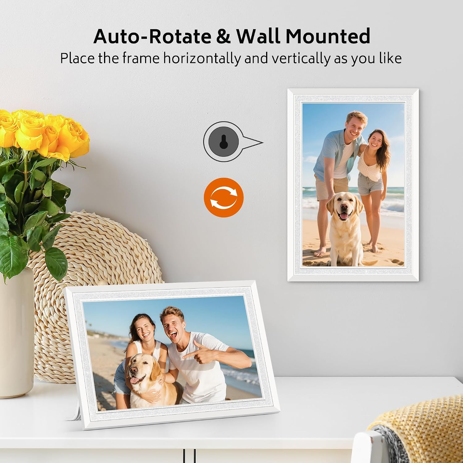 Thumbnail 5 de Frameo WiFi digital photo frame 10.1 inch