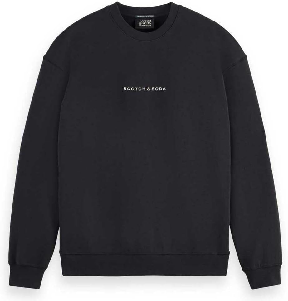 Detalle 2 de Scotch & Soda Core-Logo Sweatshirt homme