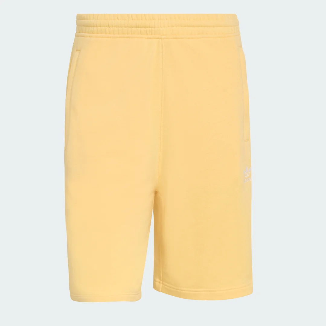 Detalle 2 de Pantalón corto Essentials Trefoil de Adidas – naranja