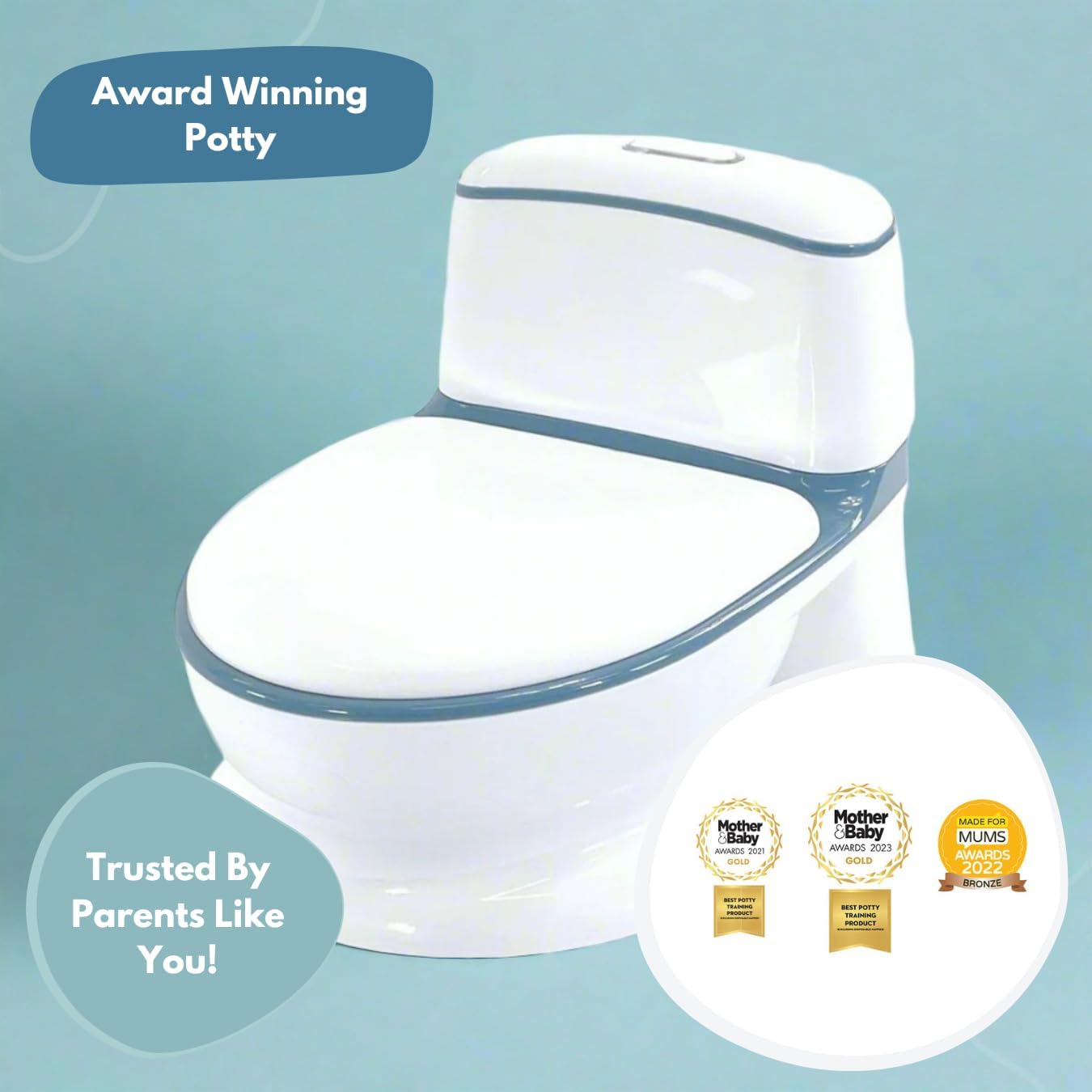 Detalle 2 de Venture Pote Pals (Blue) Interactive Potty Training Toilet