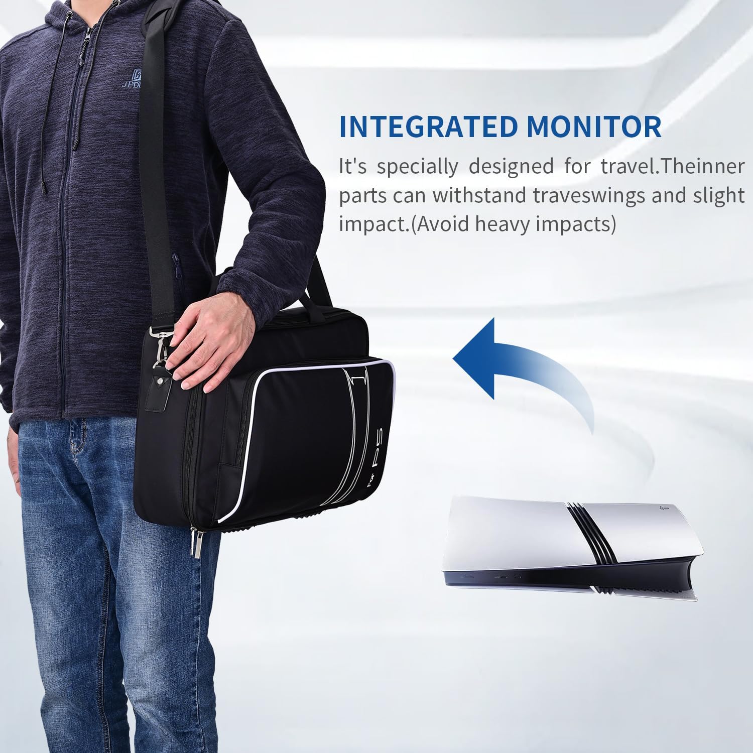 Thumbnail 3 de G-STORY 14-Inch 4K Portable IPS Gaming Monitor with PS5-Inspired Design
