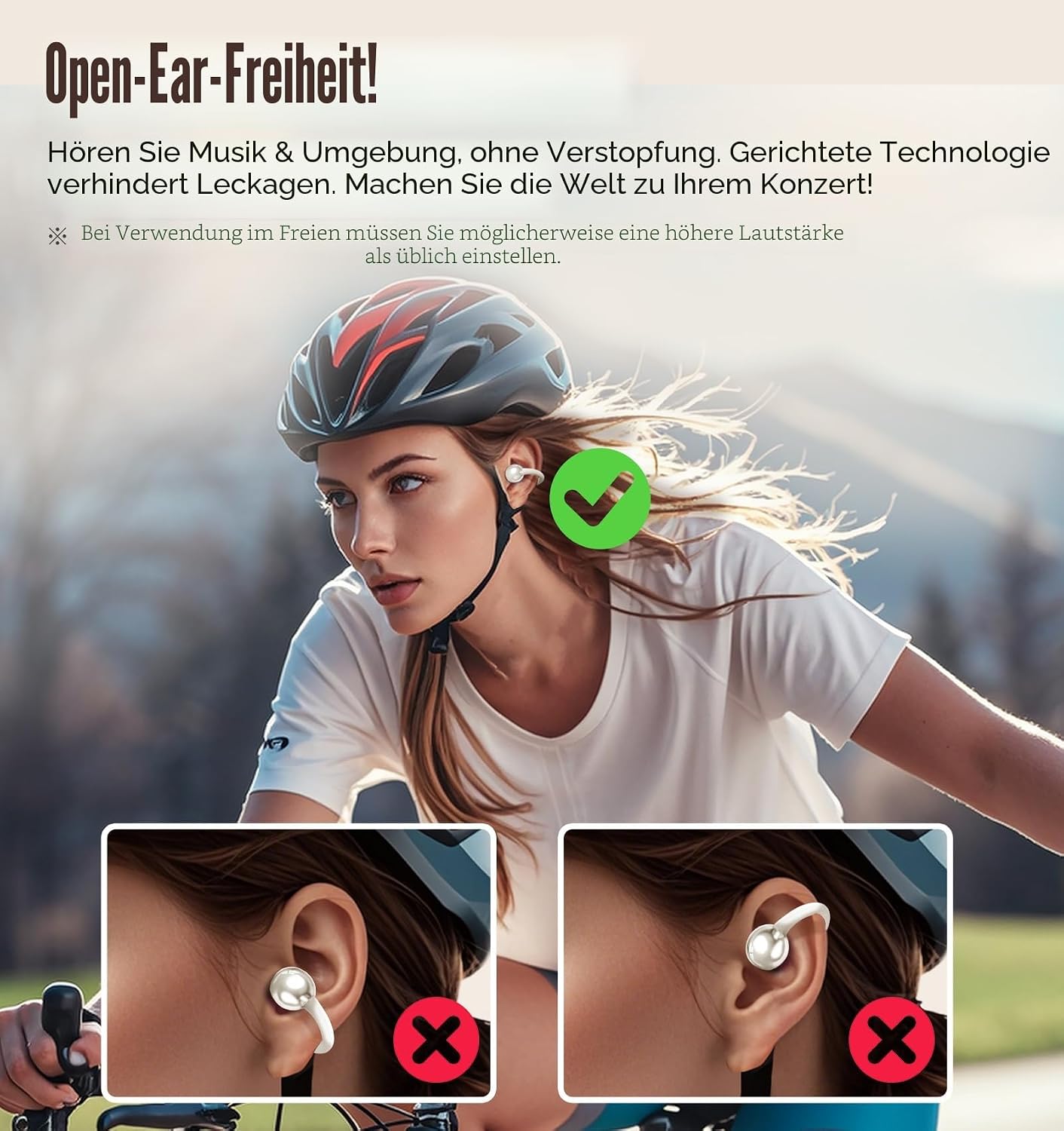 Thumbnail 6 de King Lucky Open-Ear Bluetooth 6.0 Clip 50 h