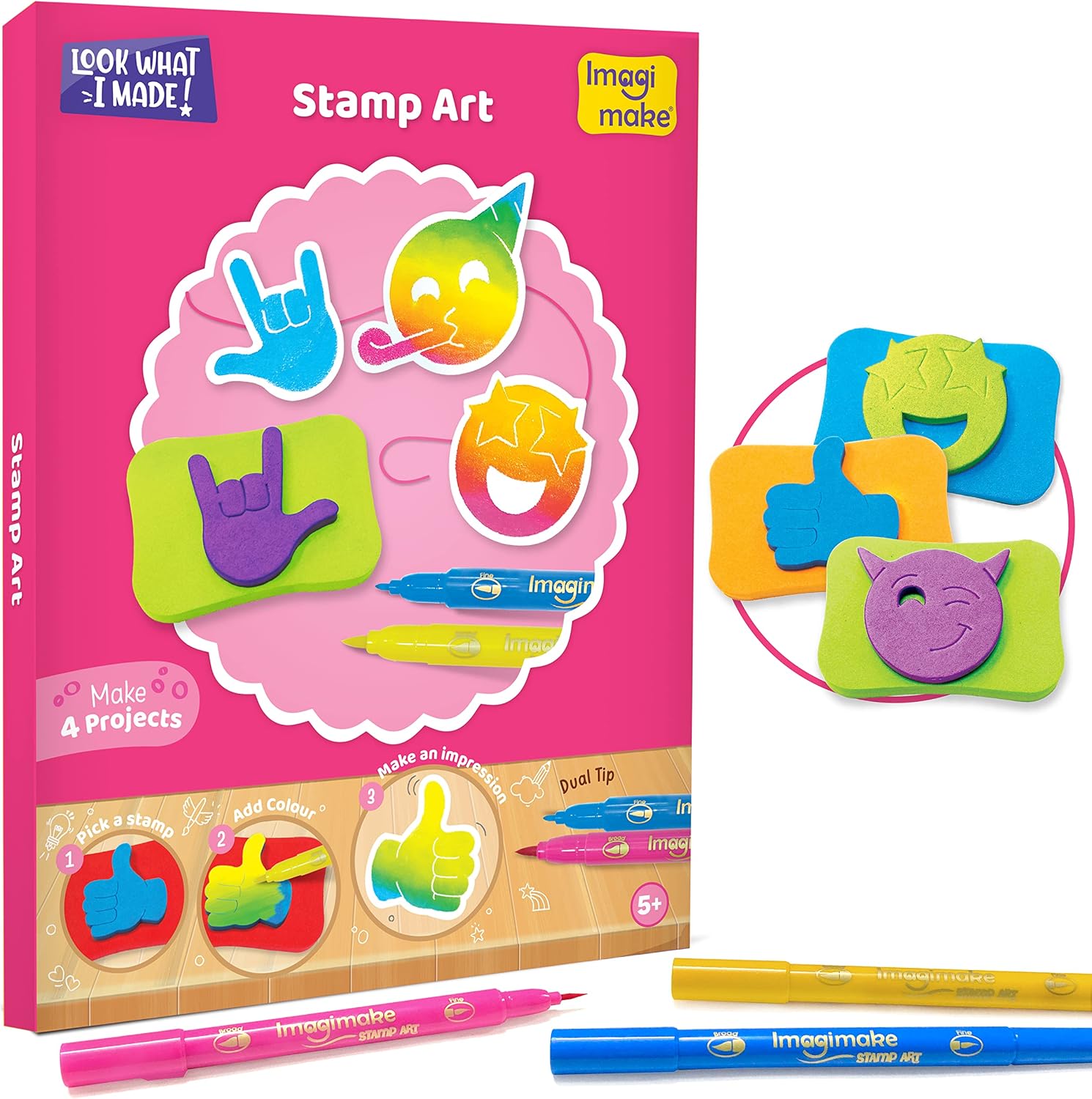Detalle de Imagimake Kids' Craft Kit, 3-in-1