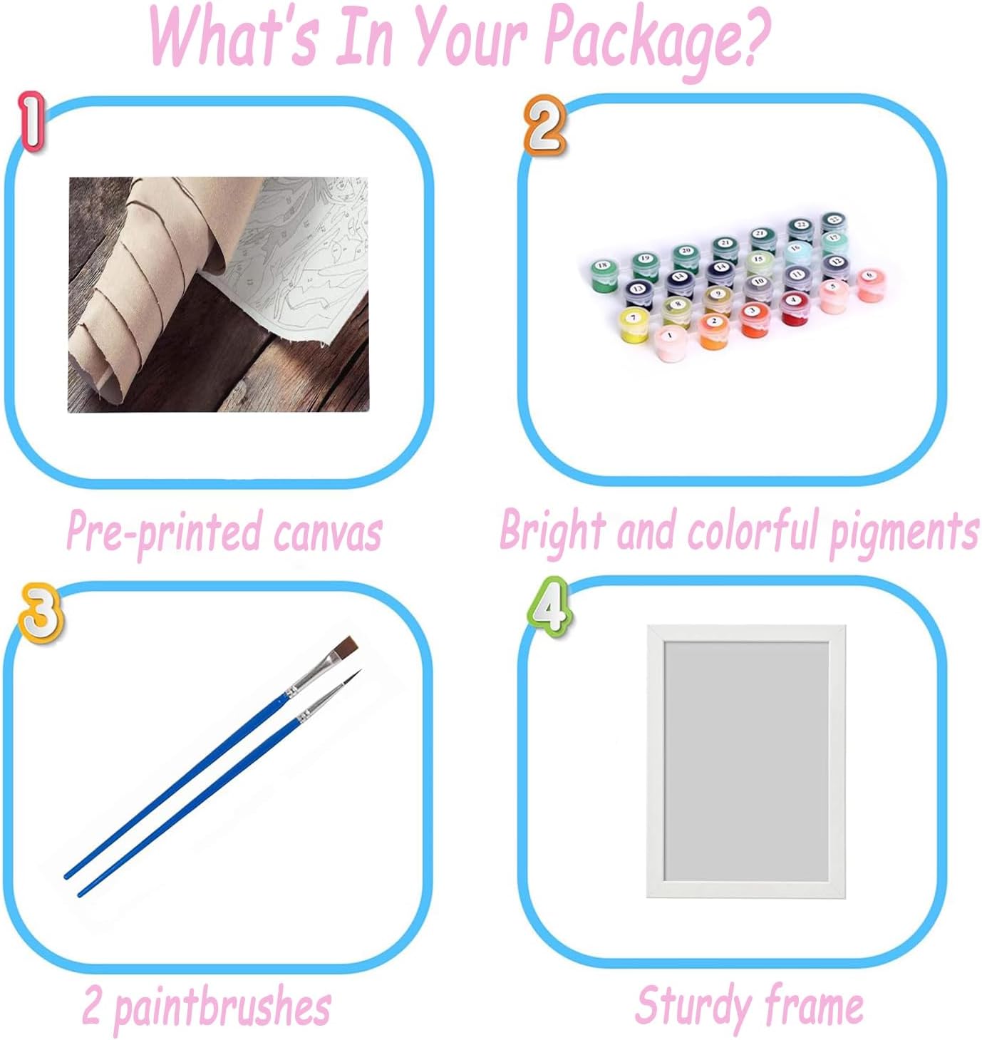 Thumbnail 5 de Peinture par numéros Enfant DIY 🎨