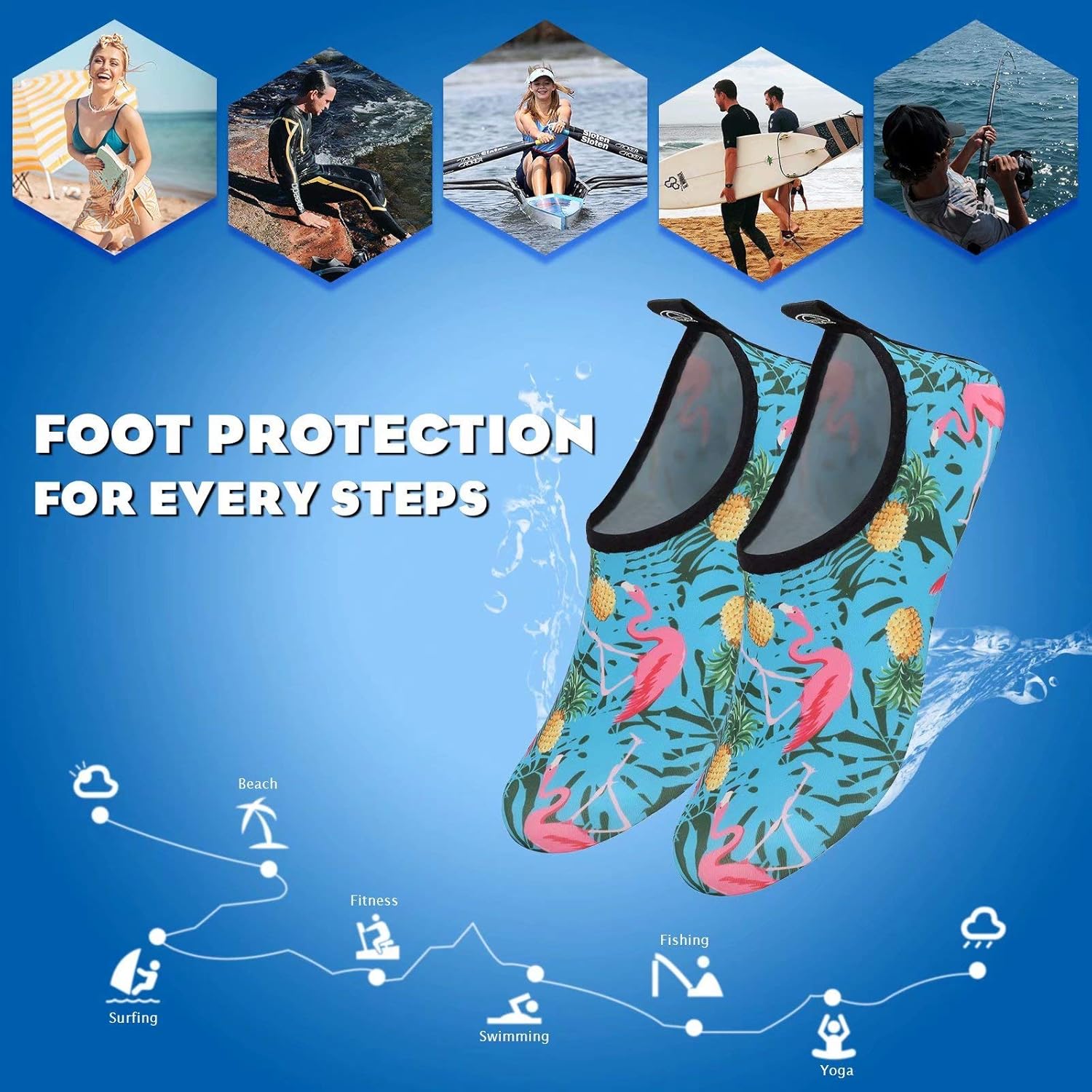 Thumbnail 5 de Mabove Swim Water Shoes Socks – Barefoot Protection for Beach, Sea and Pool
