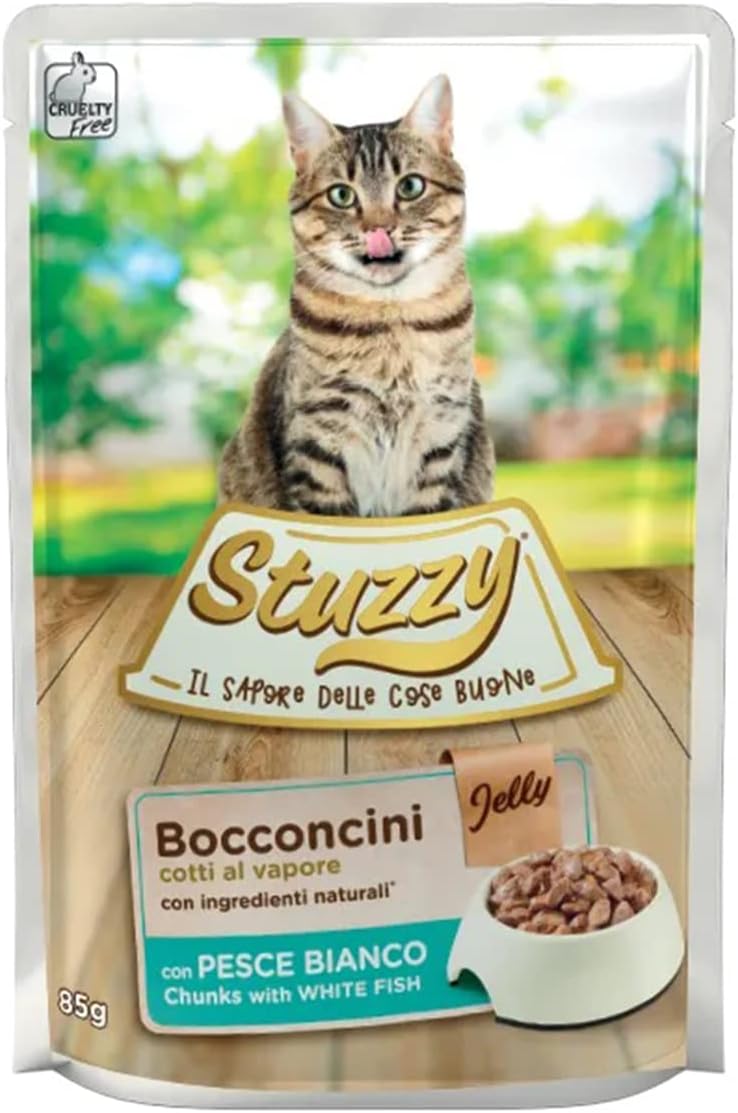 Thumbnail 6 de Stuzzy Cibo Umido per Gattini al Pollo in Bocconcini – 24 Bustine da 85 g