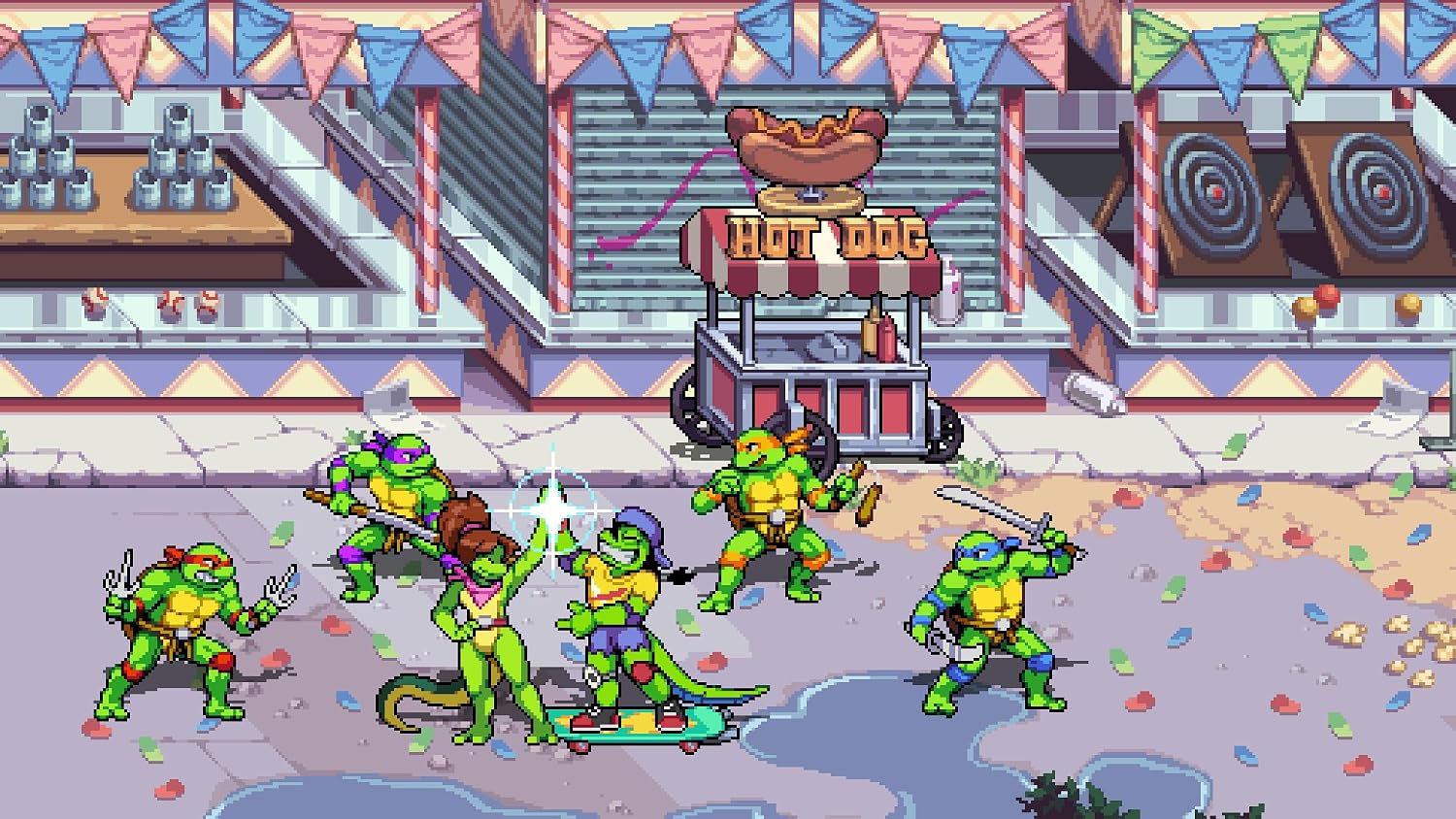Detalle de Teenage Mutant Ninja Turtles: Shredder's Revenge Ultimate Edition voor Nintendo Switch
