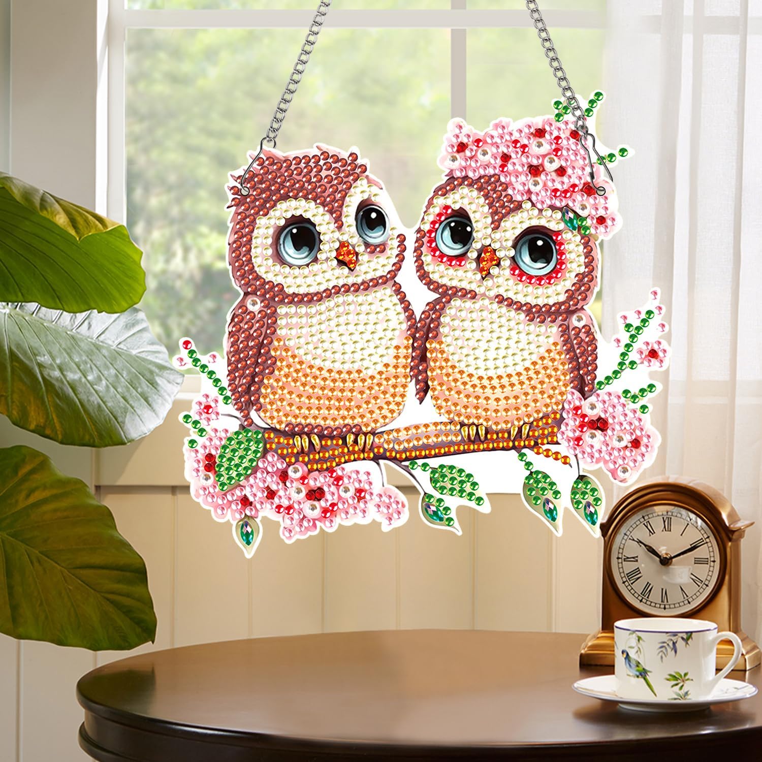 Detalle 2 de AiYuanzsh Diamond Art Hanging Ornament 5D