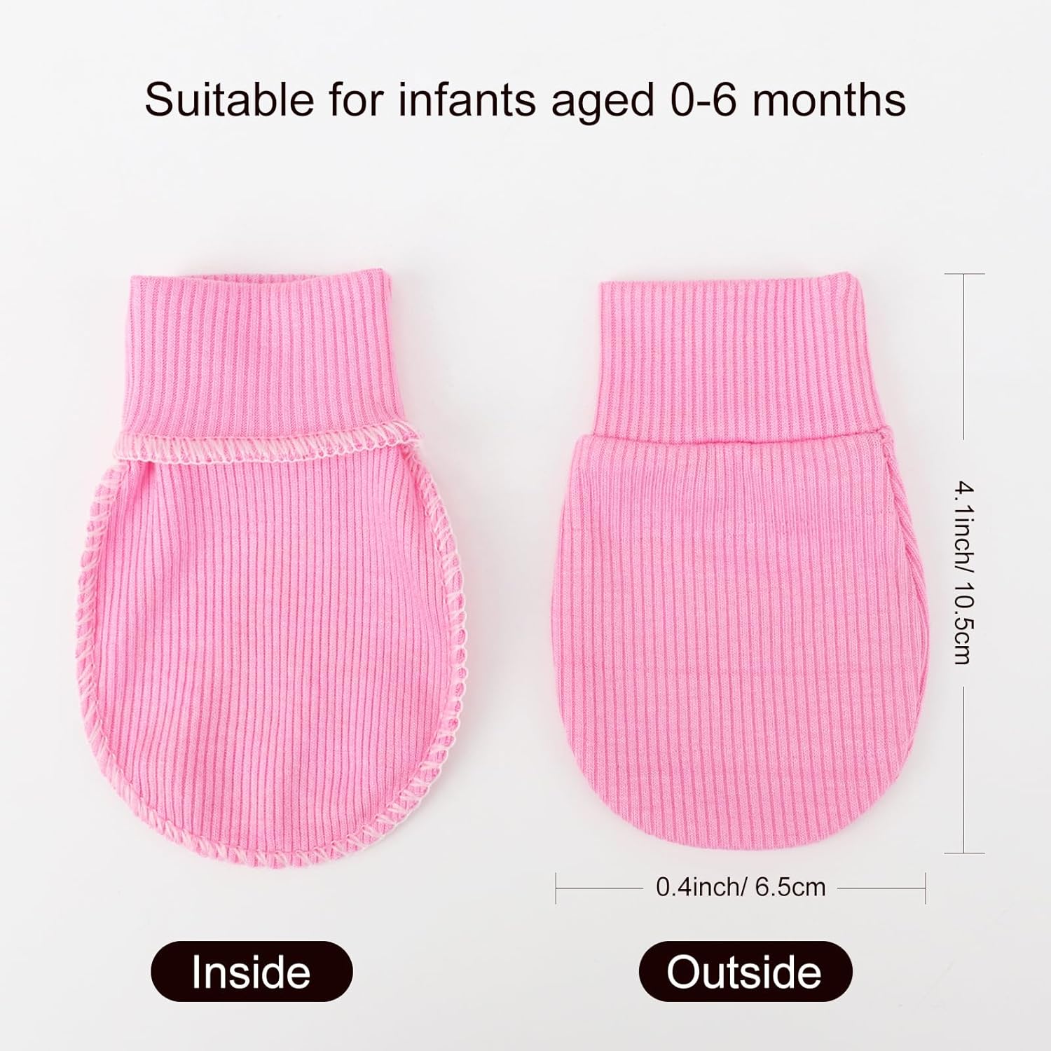 Thumbnail 5 de DRESHOW Newborn Baby Mittens 0–6 months