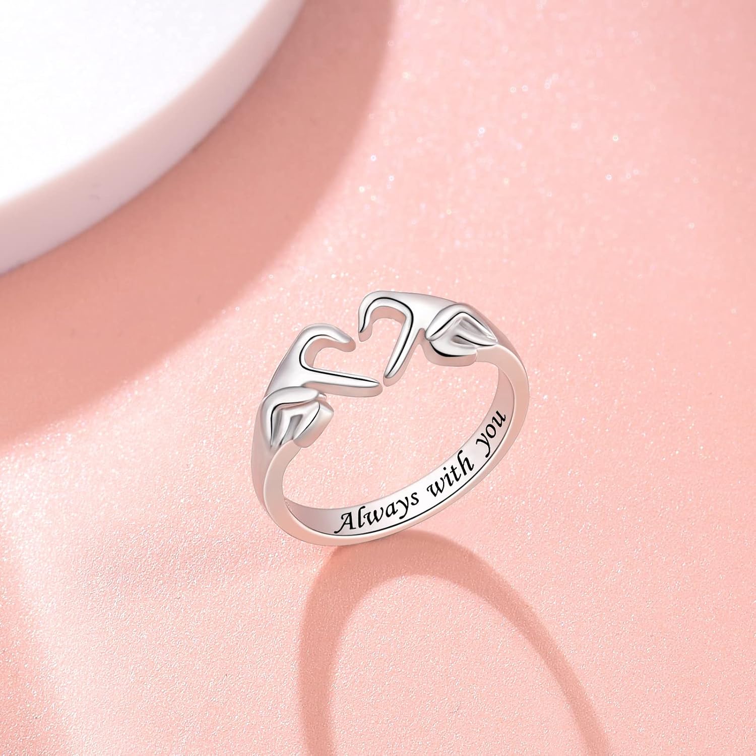 Detalle 2 de Claddagh Ring in Sterling Silver