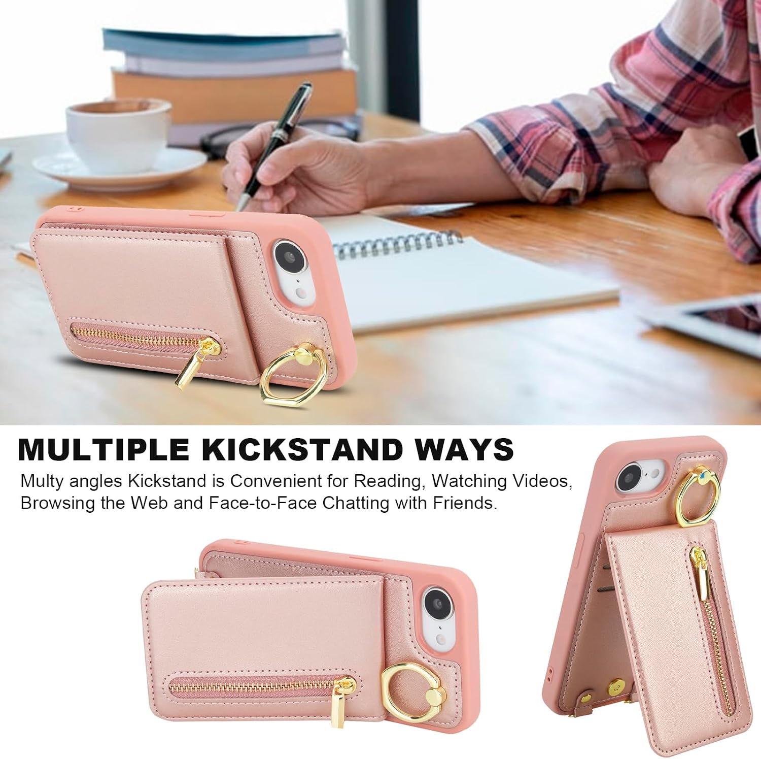 Thumbnail 3 de Jcxtrombulous Crossbody Wallet Case for iPhone 16E