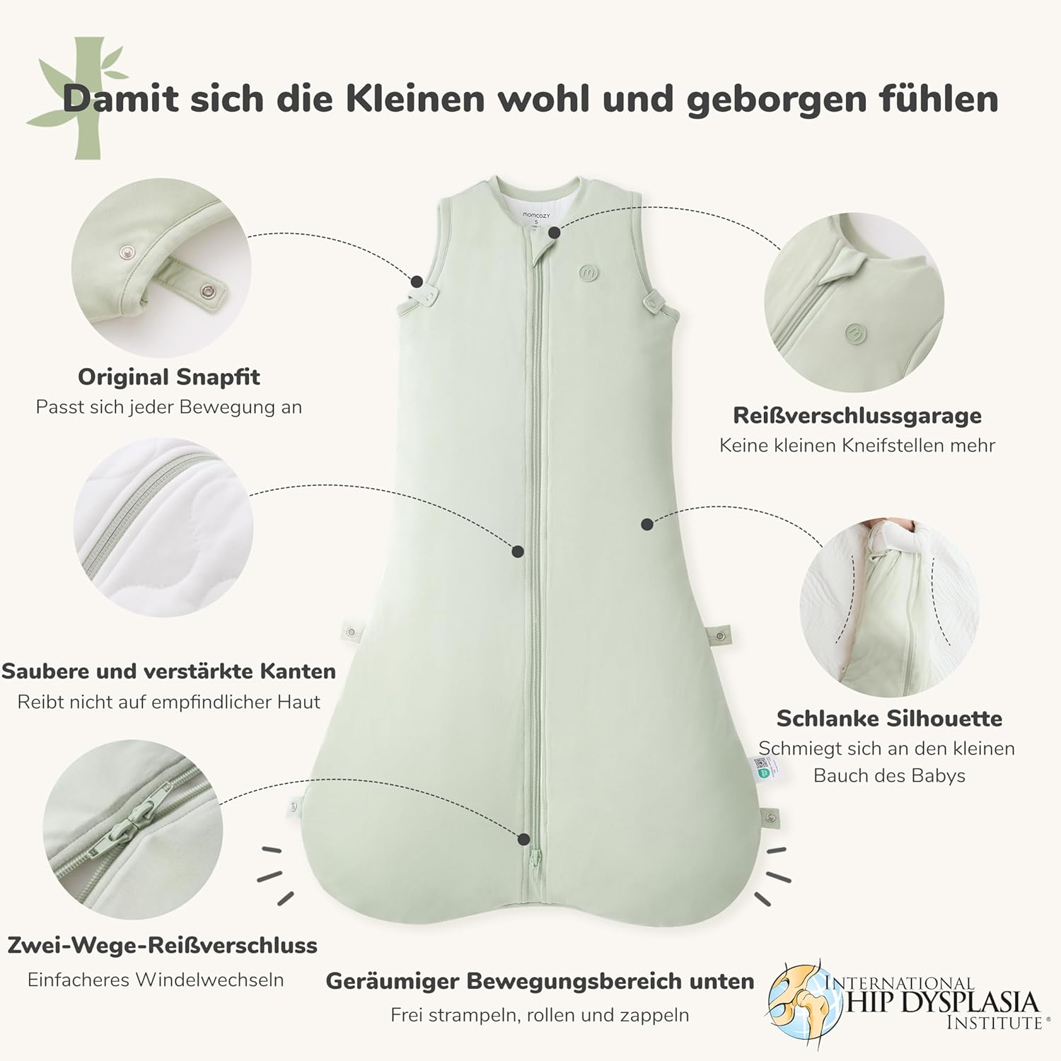 Thumbnail 2 de Momcozy Schlafsack Baby 1,5 TOG