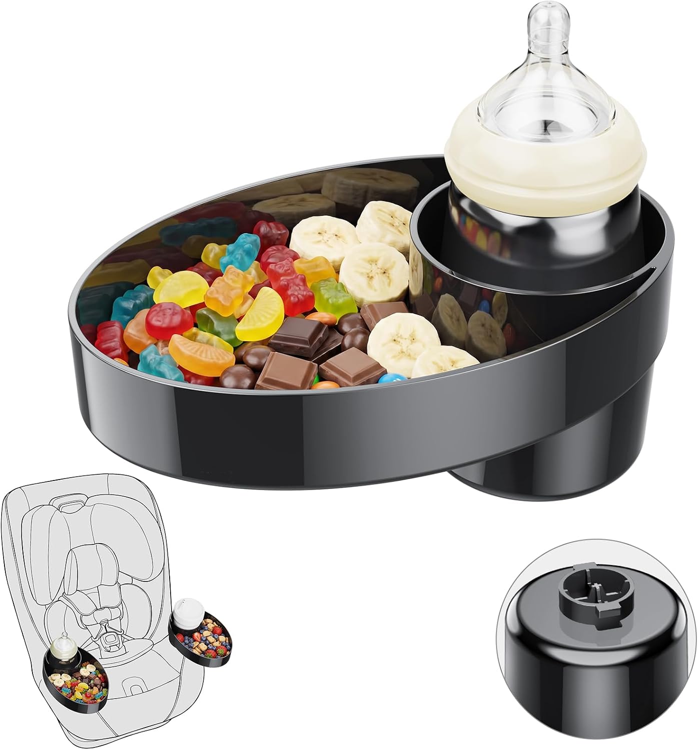 Detalle de BBSDA Car Seat Snack Tray for C6577
