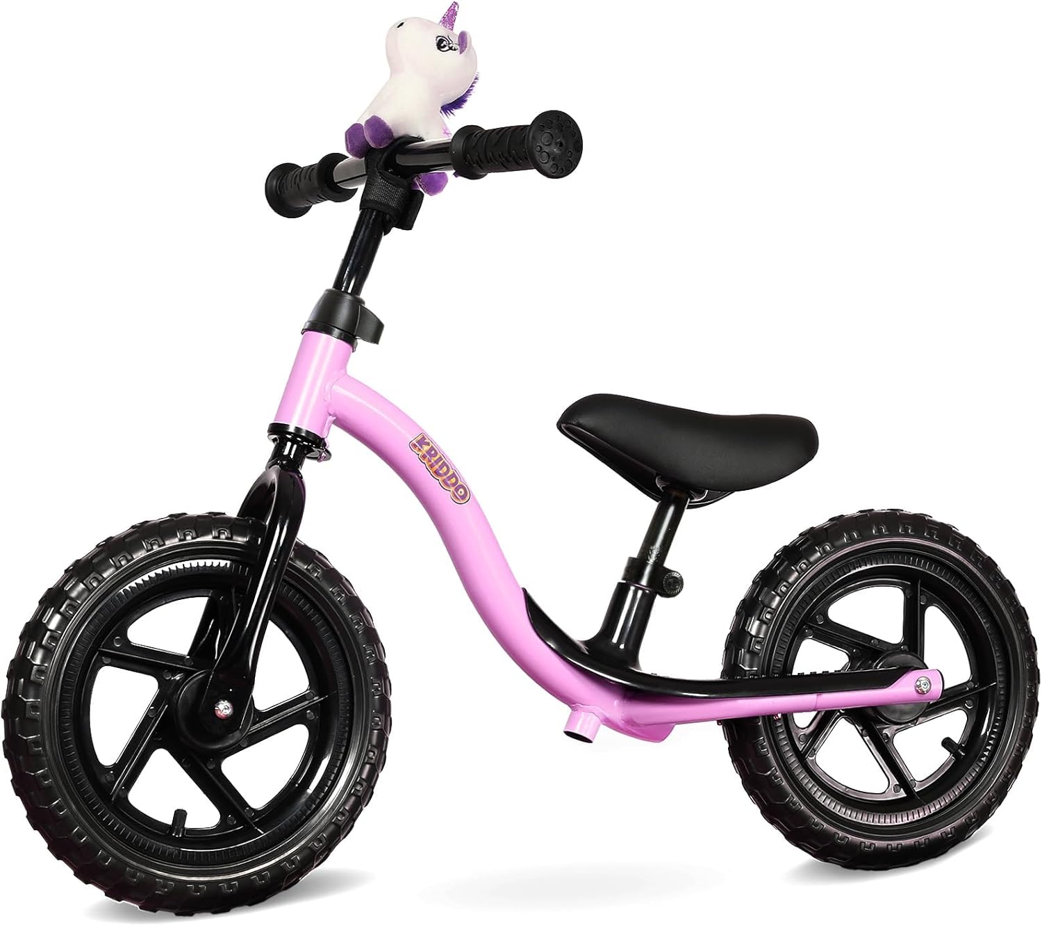 KRIDDO Toddler Balance Bike (24 Months to 5 Years) with Limited Steering and Training Footrest