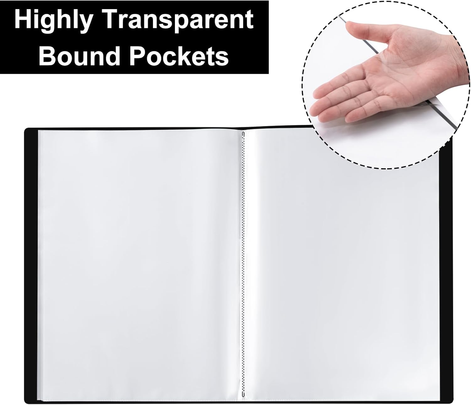 Thumbnail 2 de Srvnpioy Lot de 2 classeurs de présentation A3 📁