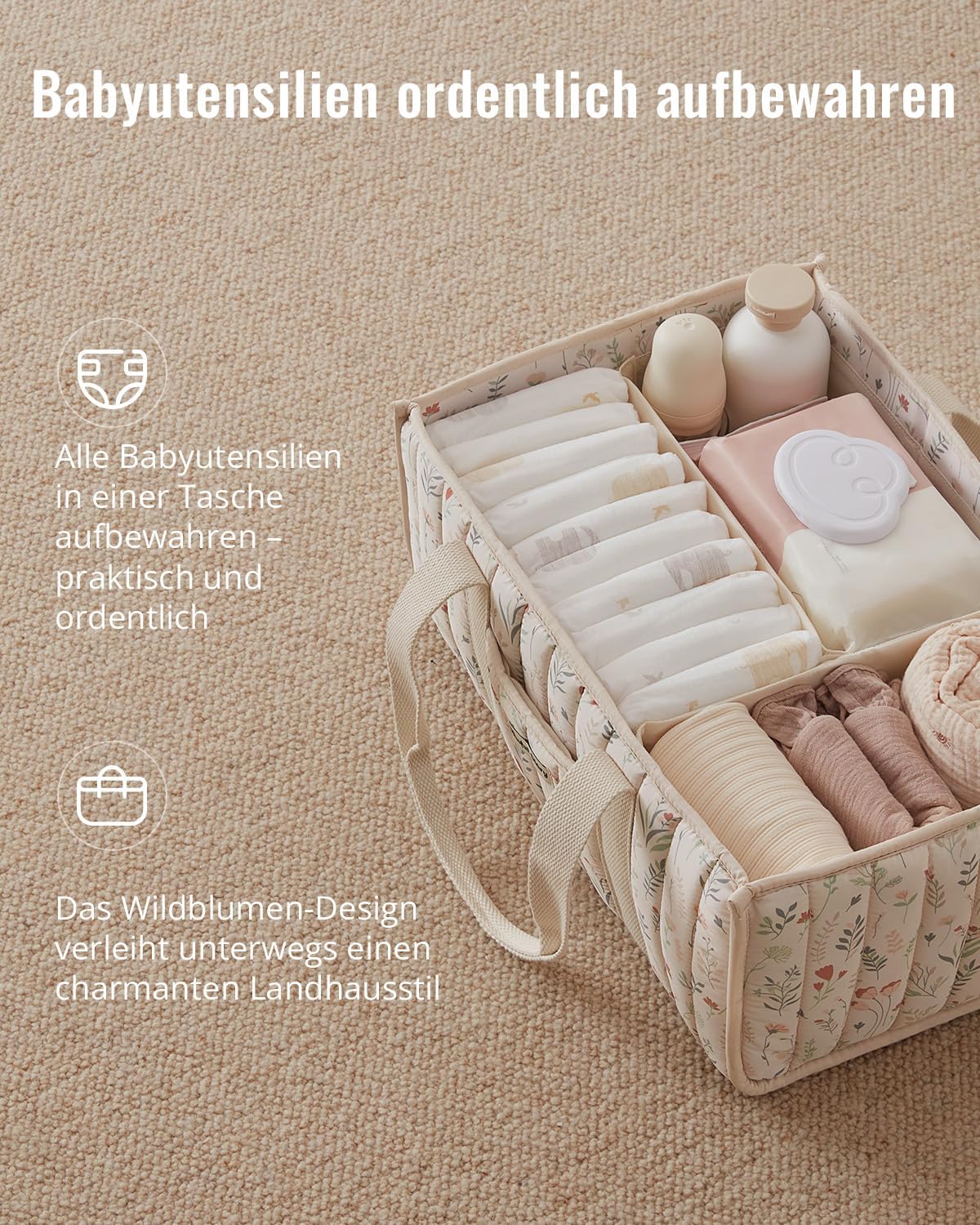 Thumbnail 1 de Blissful Diary Wickeltisch-Organizer