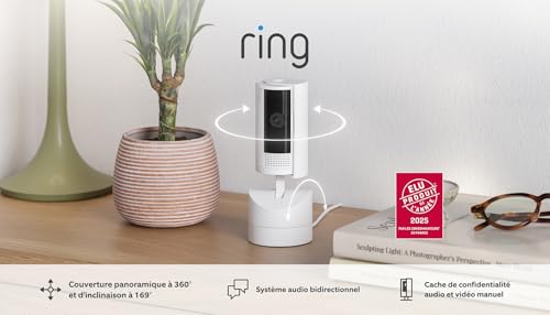 Thumbnail 6 de Ring Pan-Tilt Indoor Camera: surveillance intérieure orientable 360° et inclinable 169°