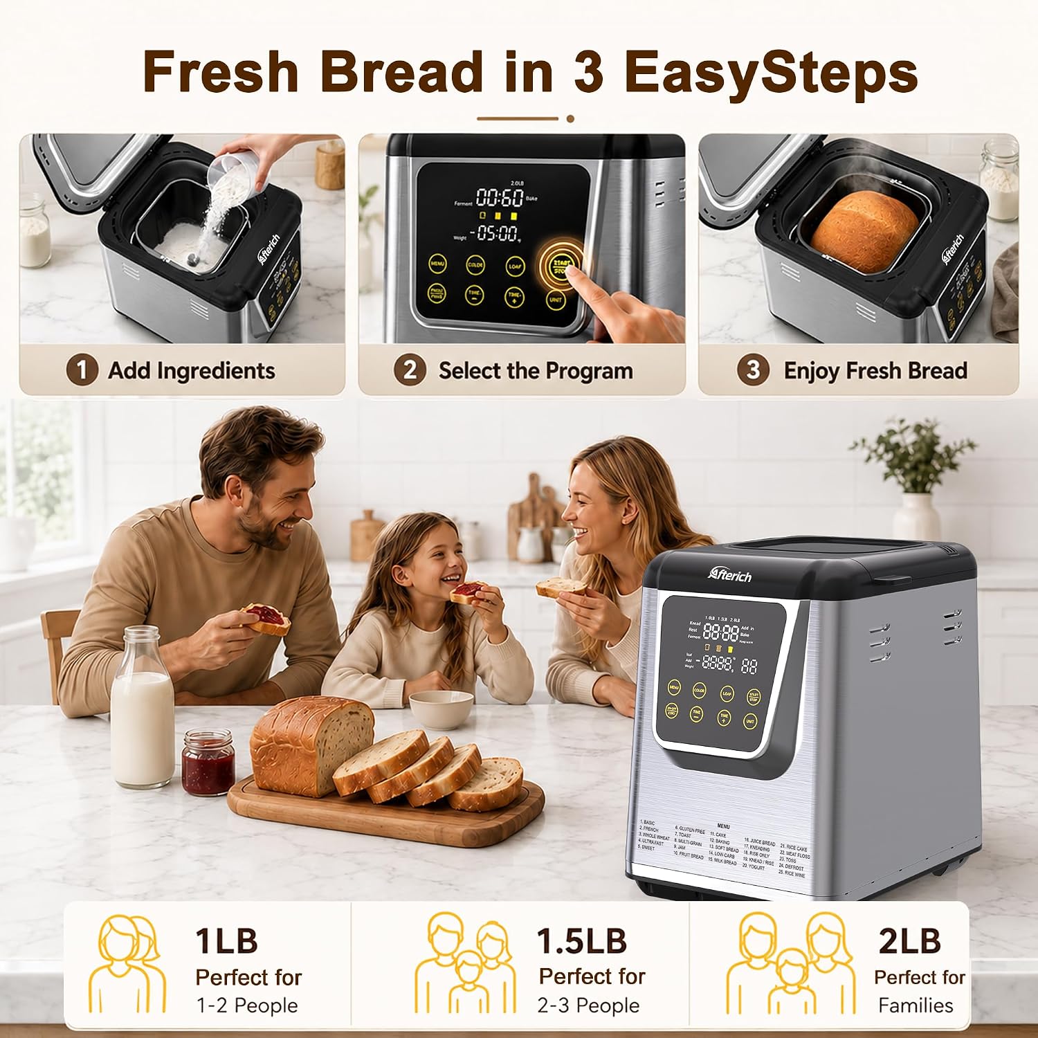 Thumbnail 6 de Bread Maker 2 lb Capacity