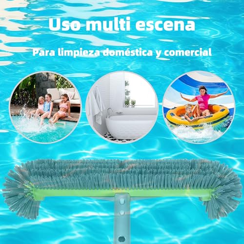 Detalle de Cabezal de Cepillo para Piscina Desmontable KGC 17,5″ con Cerdas Robustas y EZ Clip