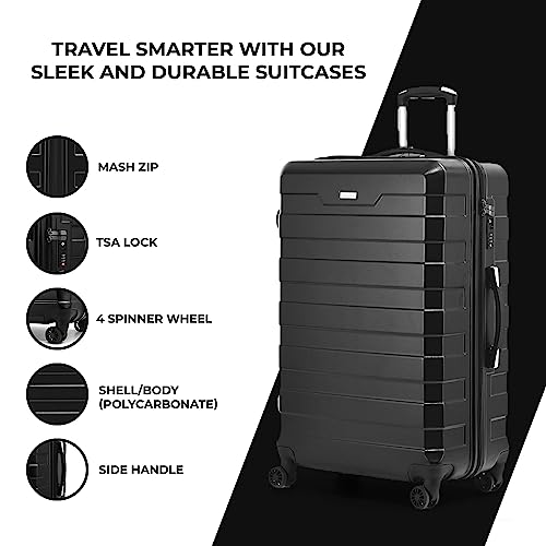 Thumbnail 4 de RMW Cabin Suitcase 20 inch Carry On Luggage Hard Shell Trolley