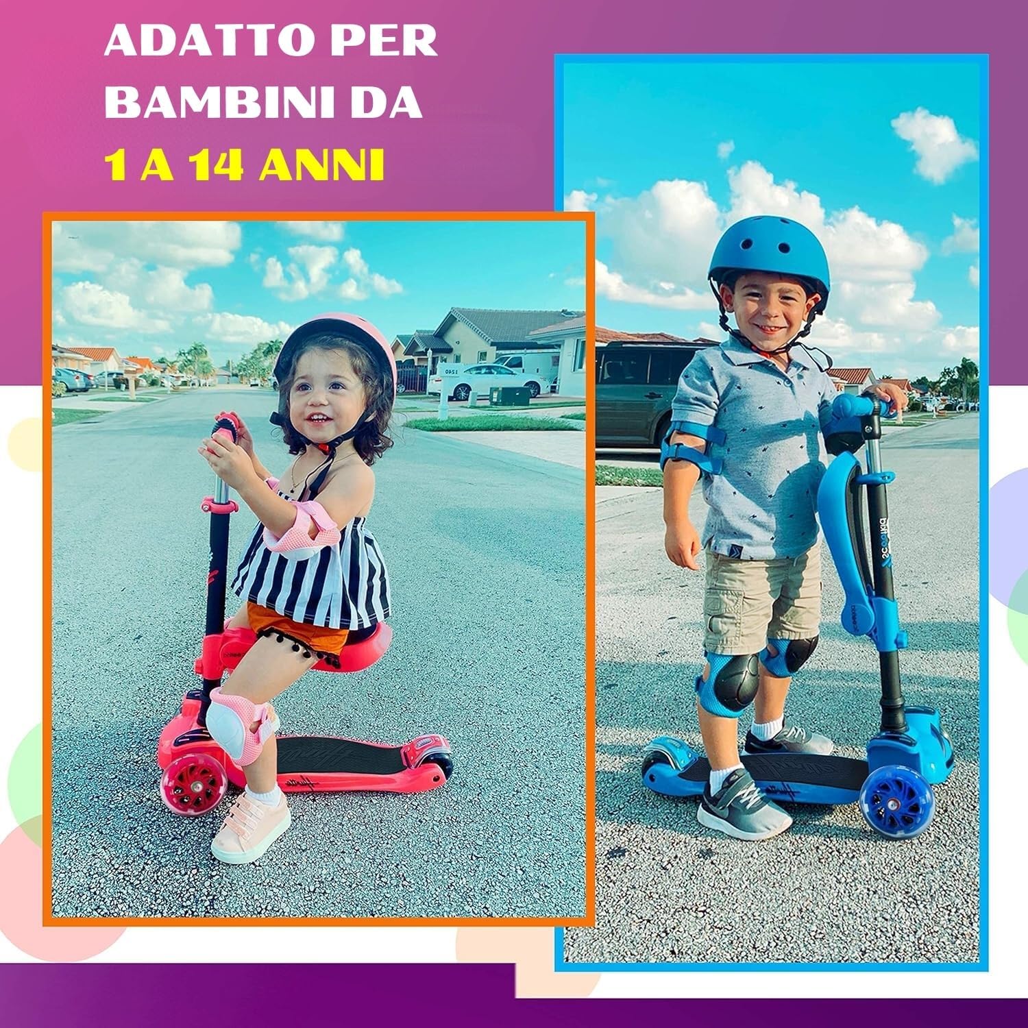 Thumbnail 3 de Hurtle Monopattino 1-14 anni 🛴