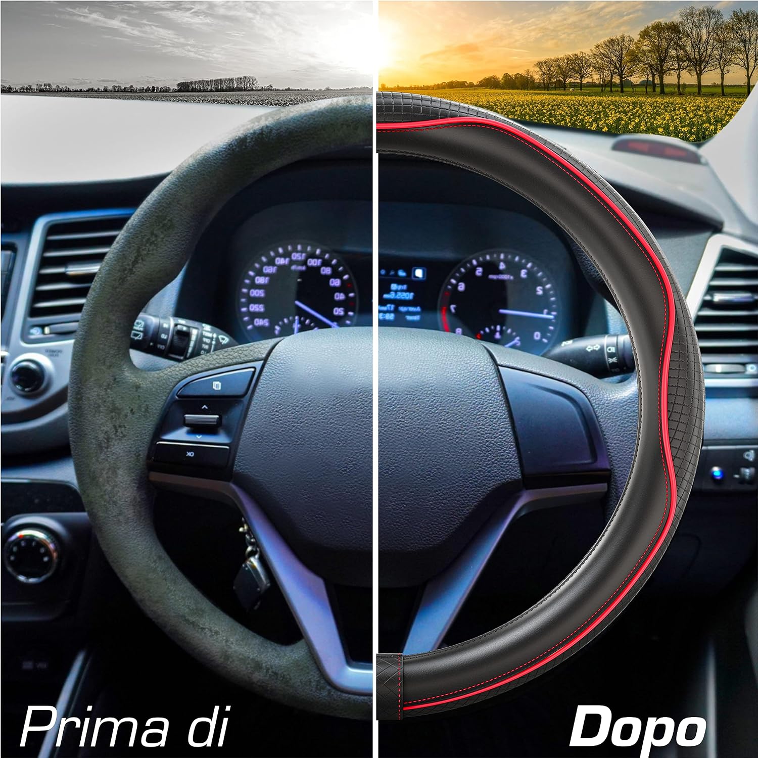 Thumbnail 5 de Upgrade4cars Coprivolante Universale 37-38 cm