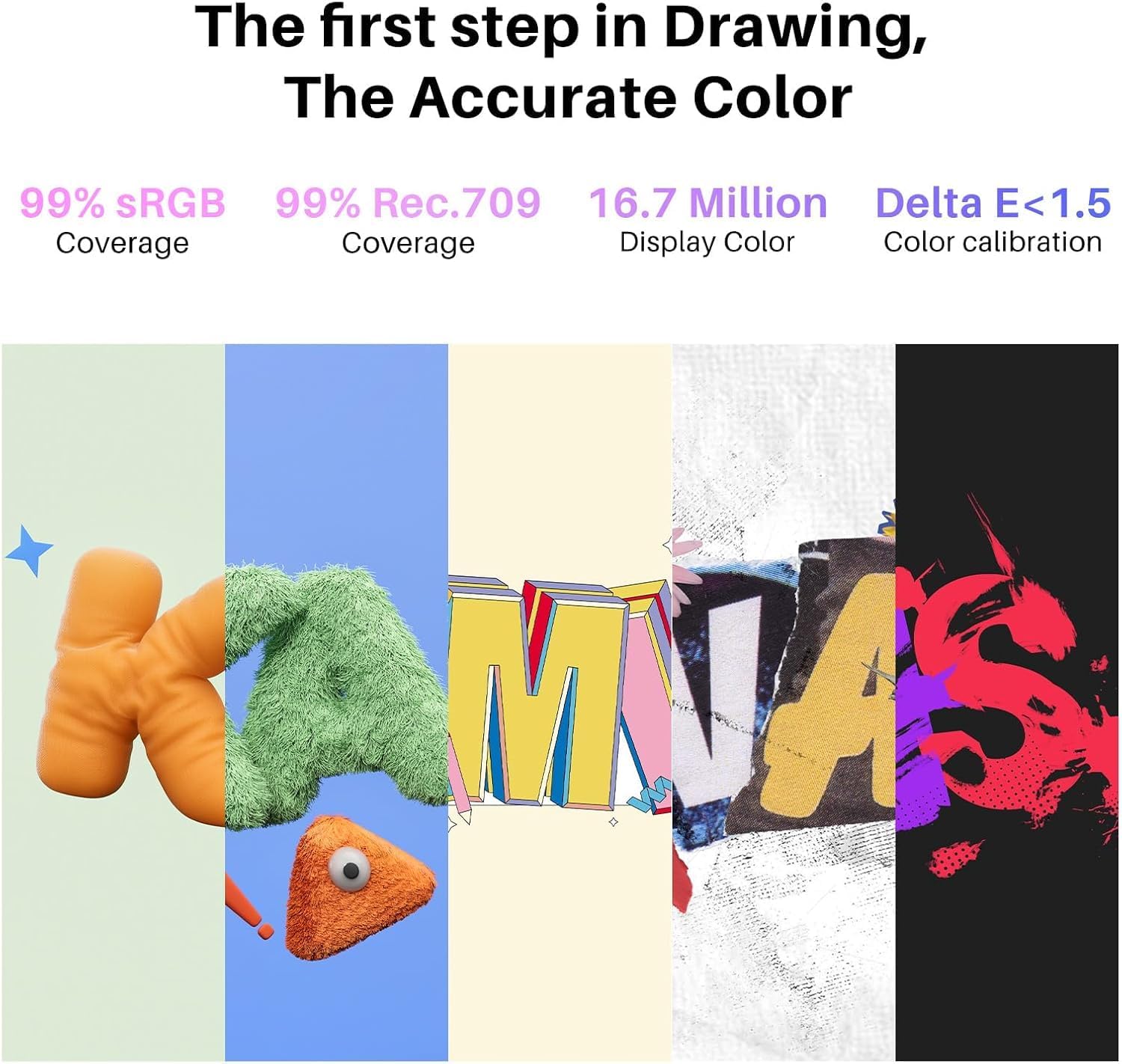 Thumbnail 2 de Huion Kamvas 16 (Gen 3) 15.8-inch 2.5K QHD drawing tablet with screen