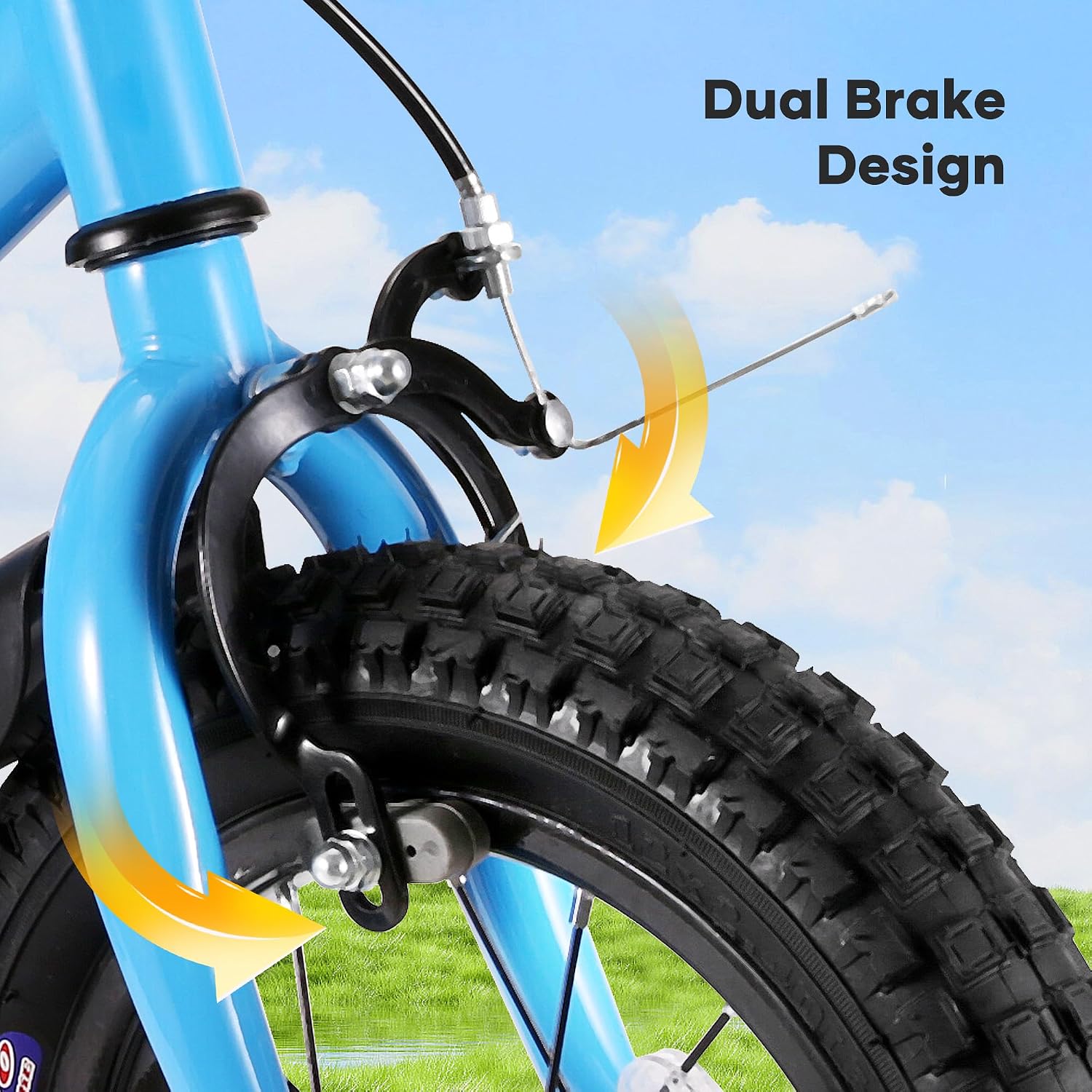 Thumbnail 2 de BODIOO Kinderfahrrad 14 Zoll für 94–107 cm
