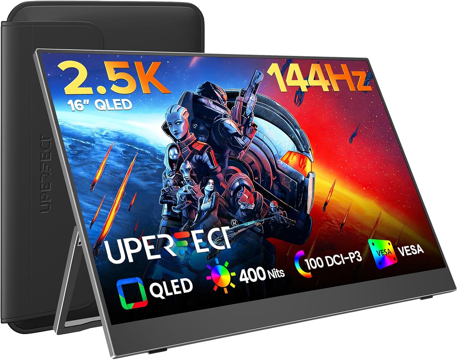 Detalle de UPERFECT Portable Gaming Monitor 144Hz