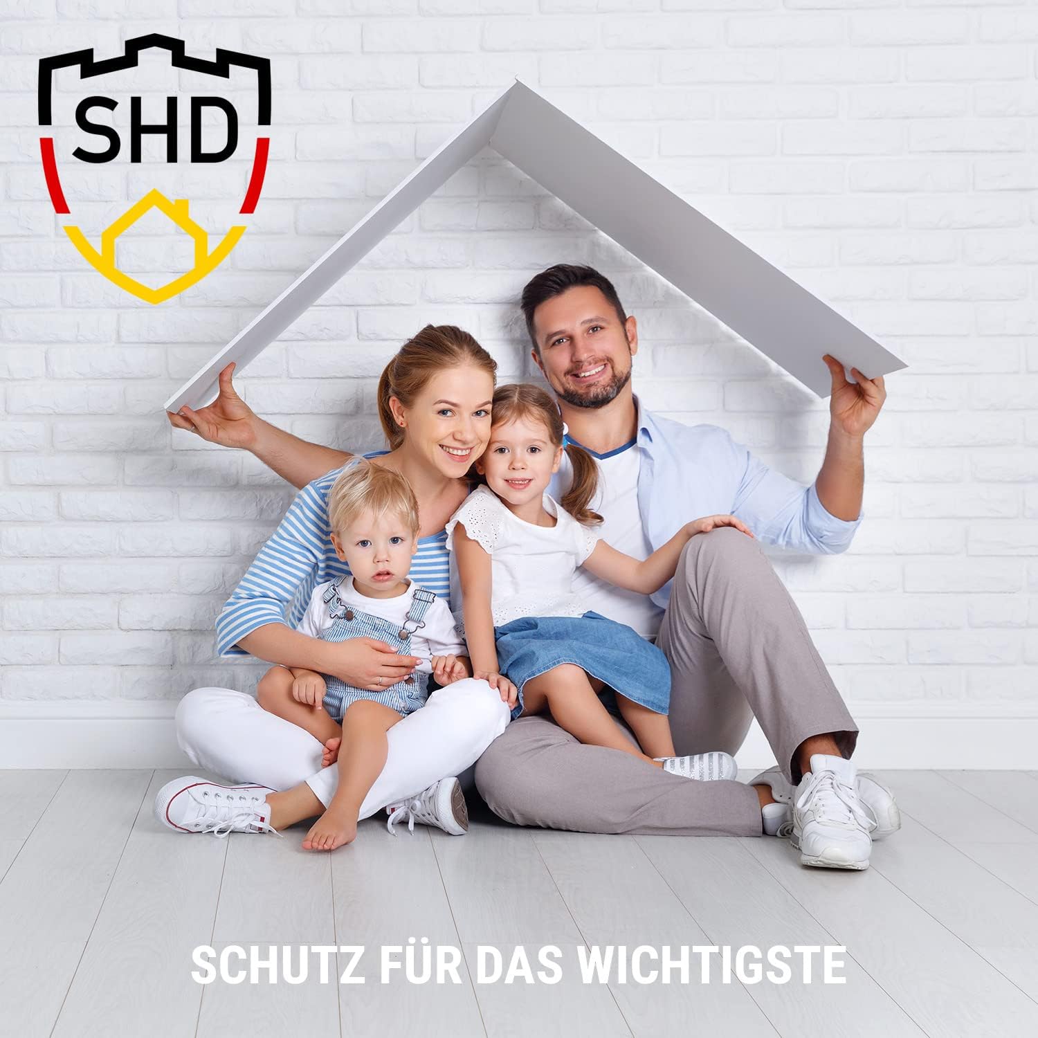 Thumbnail 3 de SHD OneConcept Rilevatore di fumo per casa (set da 2) con sensore ottico, test e mute