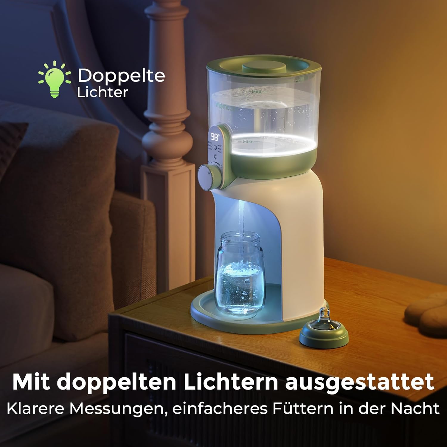 Thumbnail 1 de Momcozy Flaschenzubereiter Baby 1,69 Liter