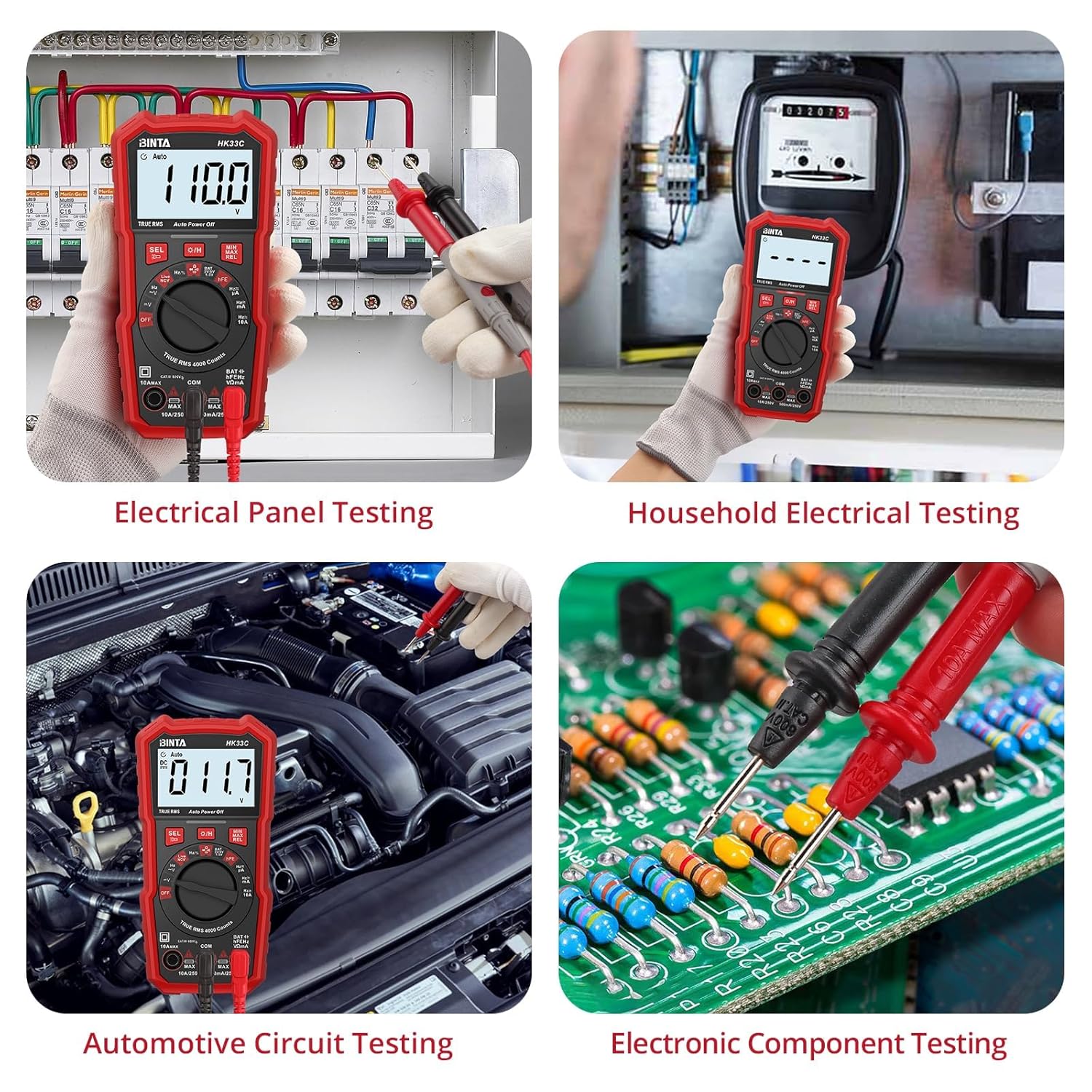 Thumbnail 5 de BINTA Digital Multimeter 4000-count auto-ranging ๐