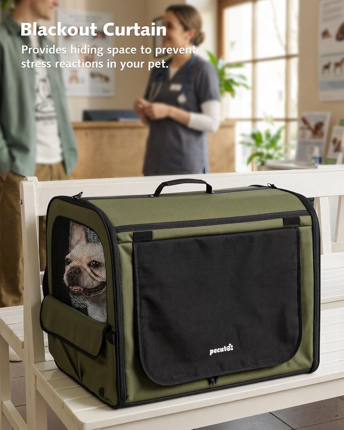 Thumbnail 6 de Dog car carrier crate 61×45×52 cm
