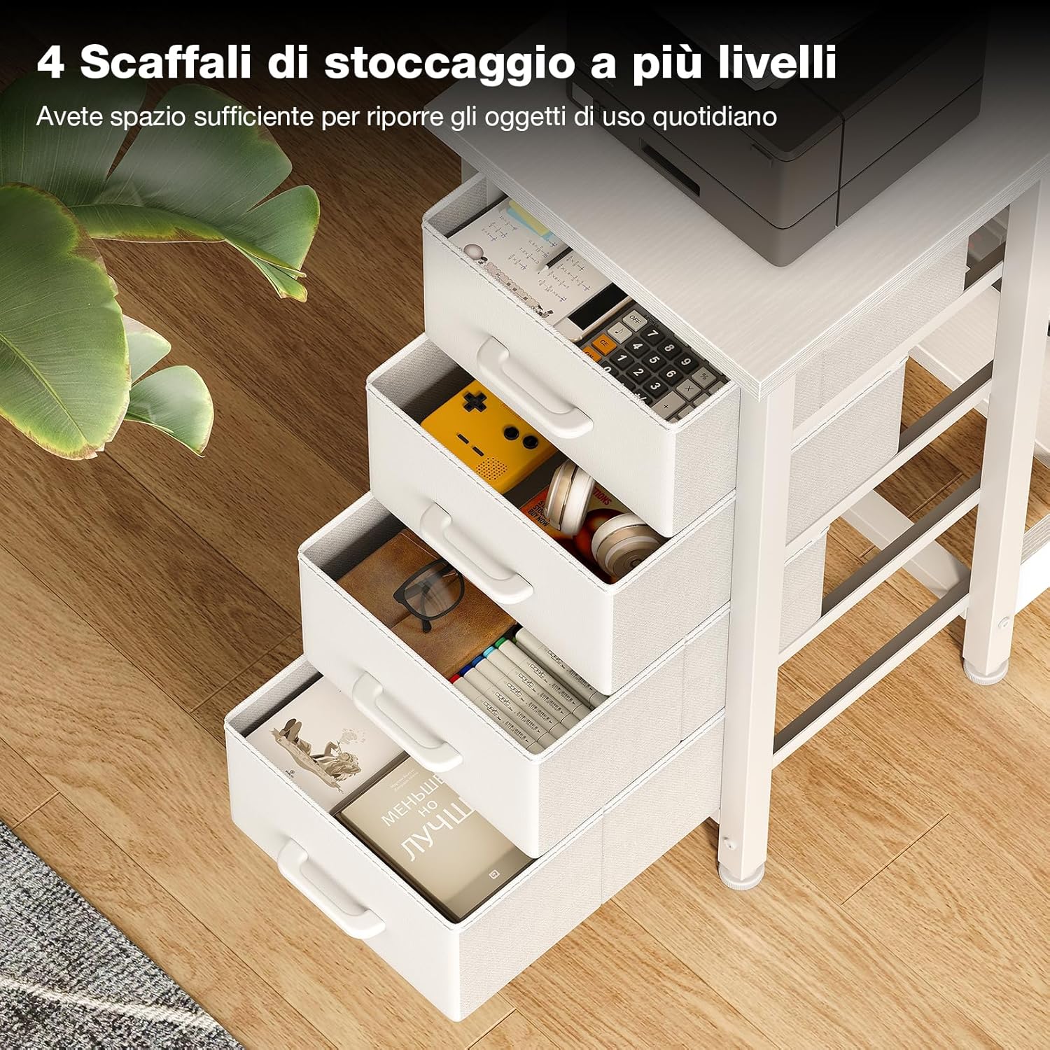 Thumbnail 5 de Coleshome Scrivania Angolare 100x70cm