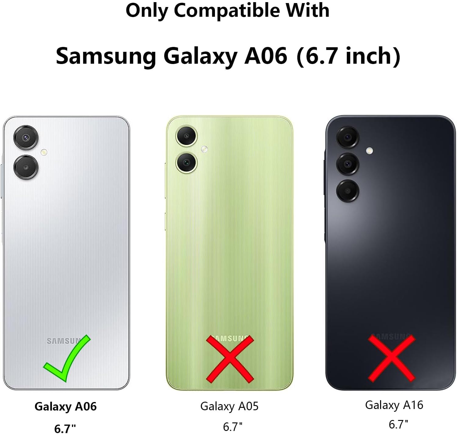 Thumbnail 6 de CAIYUNL Samsung Galaxy A06/A07 Phone Case with TPU