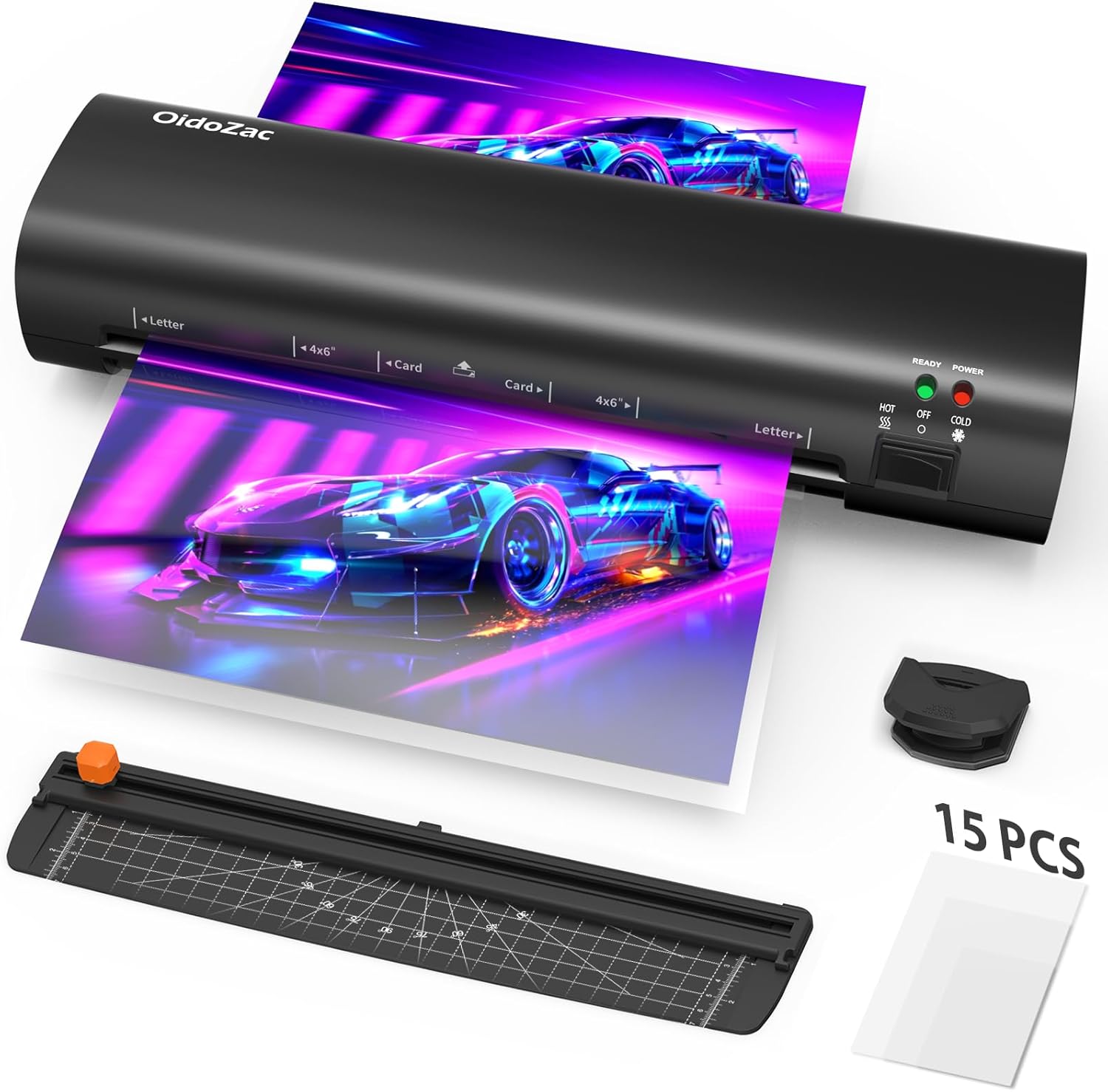 Detalle de OidoZac A4 Laminator 4 in 1