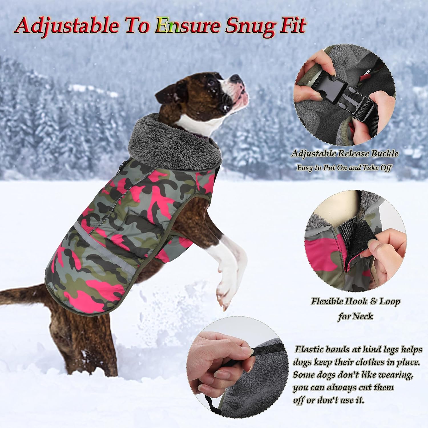 Detalle de Dogcheer Dog Coat, 3XL
