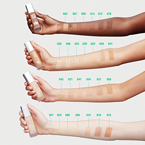 Detalle de 3INA The 24h Foundation 633 – Fond de teint hydratant ⚙