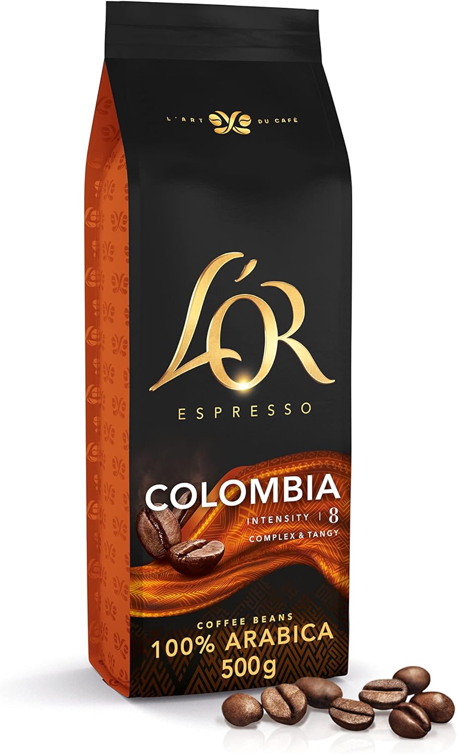 Detalle 2 de L'OR Espresso Colombia Café en Grano 100% Arábica ☕ 500g