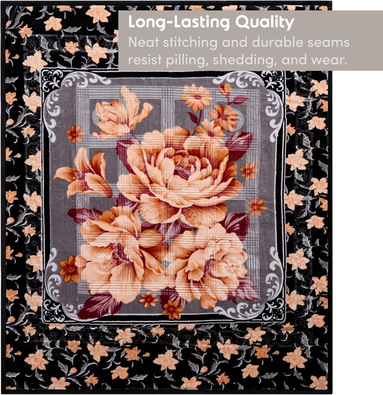 Thumbnail 4 de Nestl Korean Mink Blanket Queen Size (79 x 94) — 9 Lbs Velvet Fleece, 2-Ply Warm & Thick
