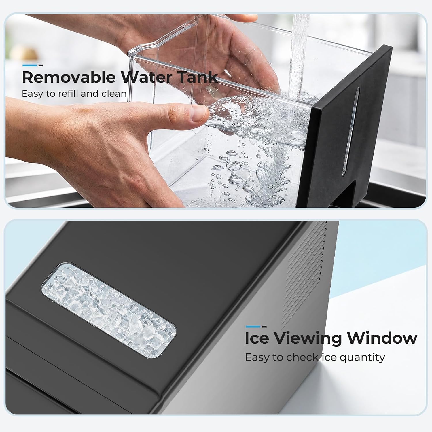 Thumbnail 6 de Antarctic Star HZB-15DN Nugget Ice Maker, Self-Dispensing and Self-Cleaning