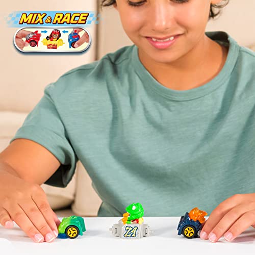 Thumbnail 8 de T-Racers Serie Glow Race colección completa de coches y pilotos 🎲