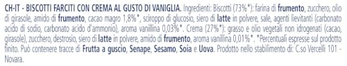 Detalle 1 de Pavesi Ringo biscotti farcito crema vaniglia 55 g x 24