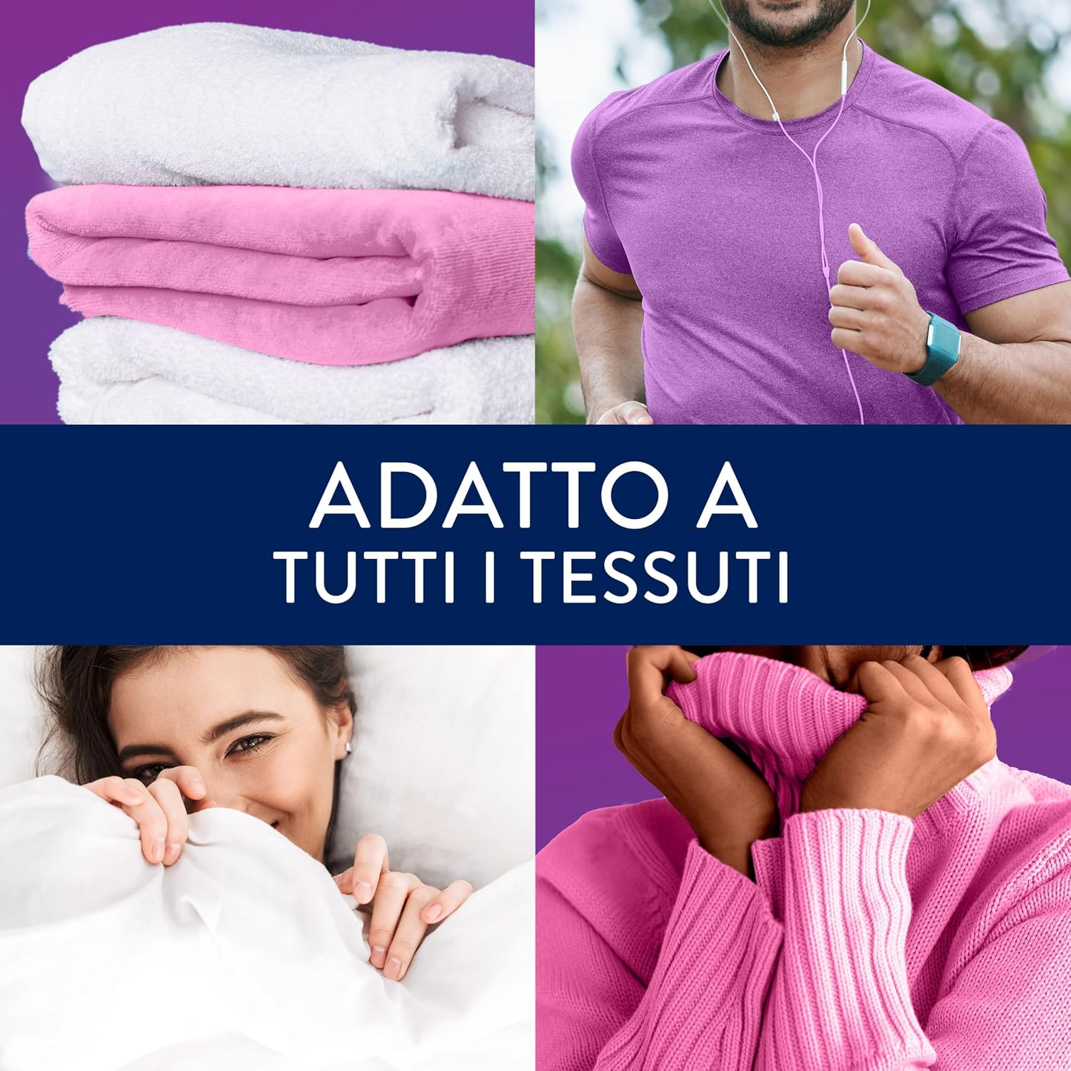 Thumbnail 4 de Lenor Profumatore Bucato Perle Lavatrice Ametista Rosa 6x195g