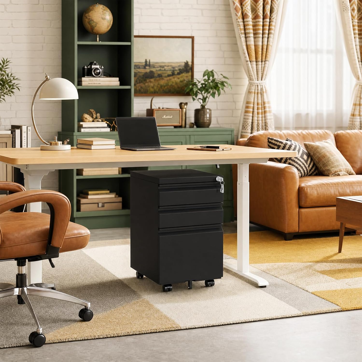 Thumbnail 6 de CHRONOGRAIN 3-Drawer File Cabinet, 23.62-Inch High